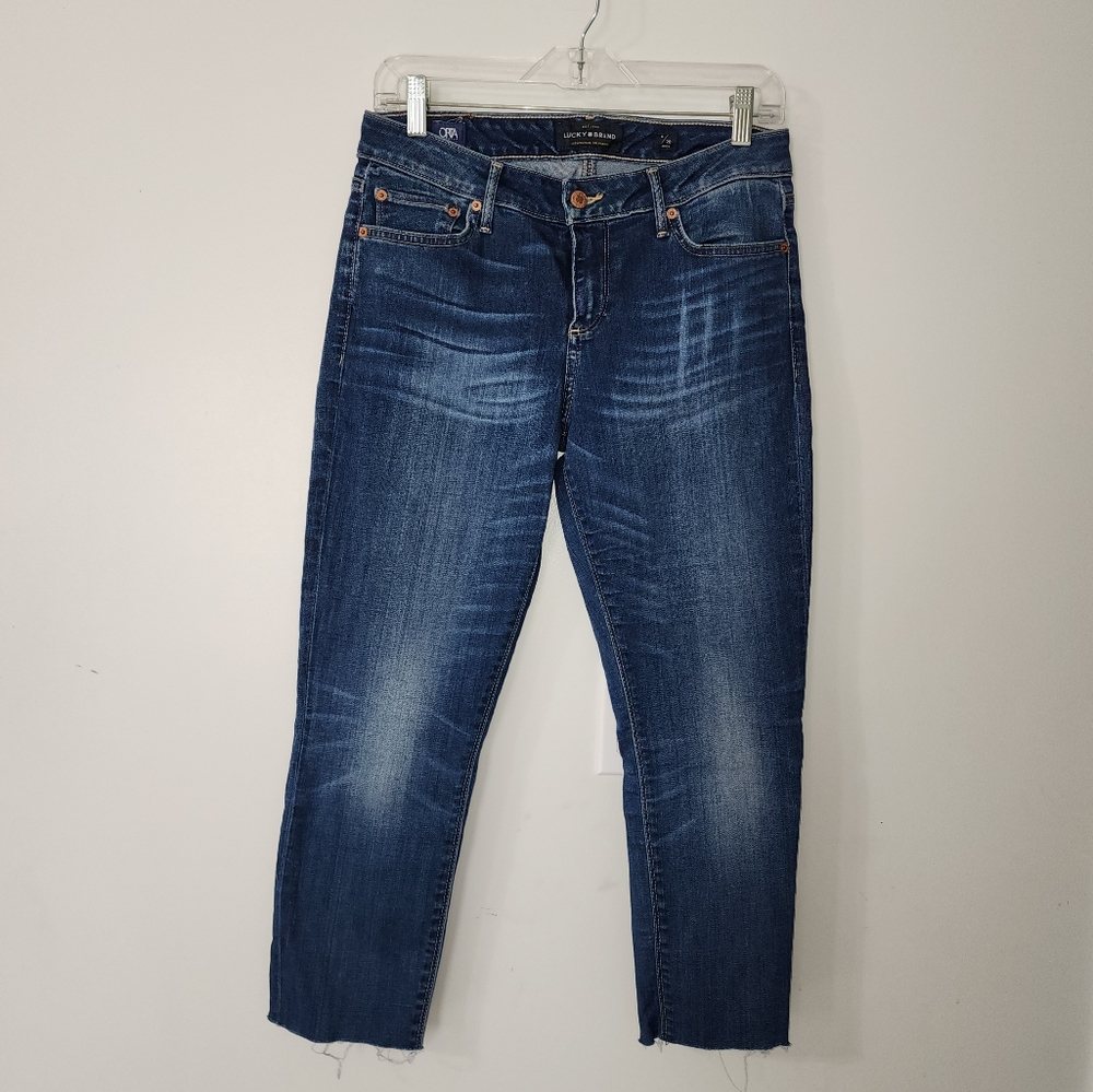 Lucky Brand ankle lolita skinny  jeans